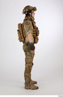 Waylon Crosby Army Pose A Pose A details of uniform…